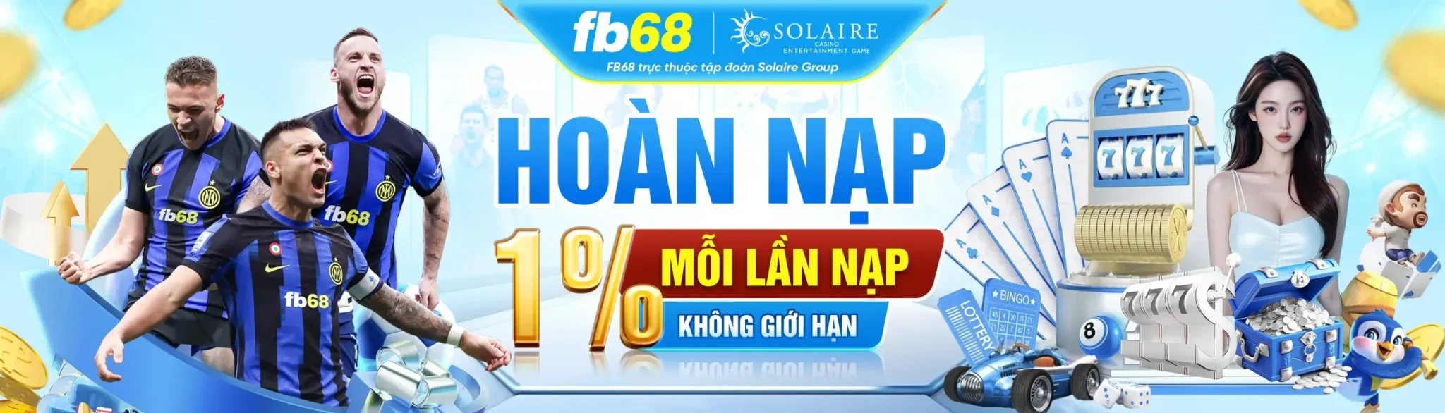 Top 10+ Nhà Cái Uy Tín Việt Nam 2025 | Đánh giá & Xếp Hạng 5 FB68 là một sản phẩm cùng đơn vị quản lý với 68 Game Bài - Solaire Group